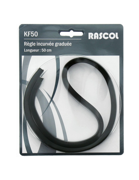 Règle incurvée graduée