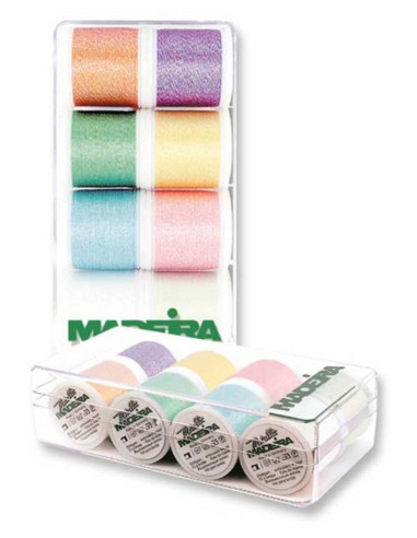 Mini boite de fils à broder Opal Madeira