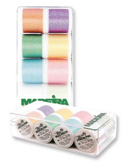 Mini boite de fils à broder Opal Madeira