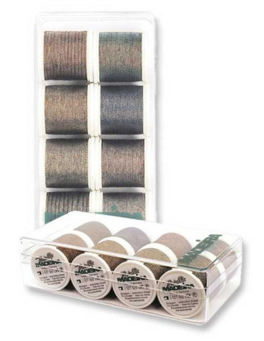 Mini boite de fils à broder Metallic Soft Madeira
