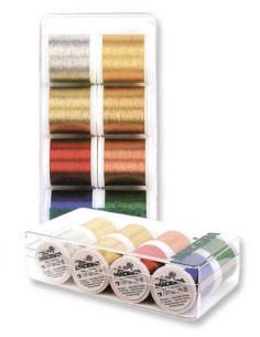 Mini boite de fils à broder Metallic Classic Madeira