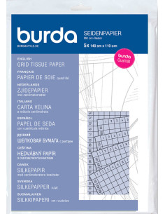 Papier de soie quadrillé Burda