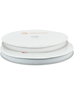 VELCRO® Brand à coudre blanc 20 mm de large rouleau de 25 mètres