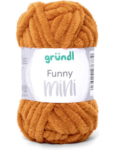 Fil chenille Funny Mini Gründl