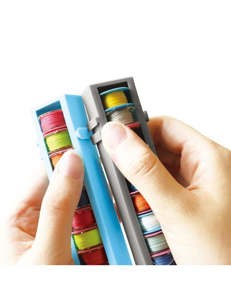 Organisateur de canettes clipsable - Bleu