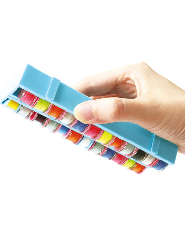 Organisateur de canettes clipsable - Bleu