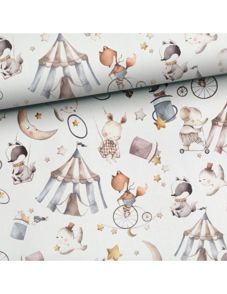 Tissu coton premium - Rêve de cirque