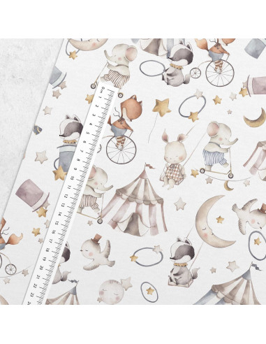 Tissu coton premium - Rêve de cirque