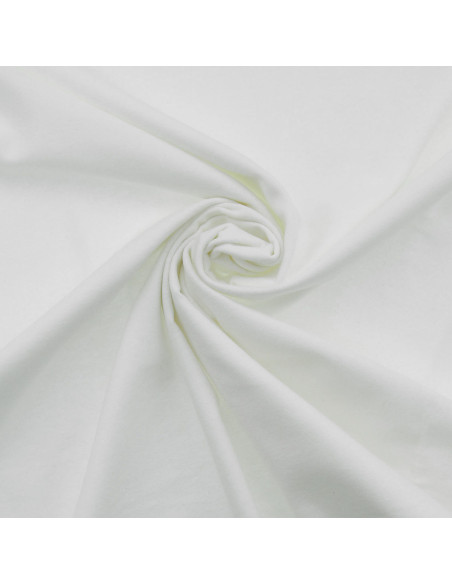 Tissu flanelle - Blanc