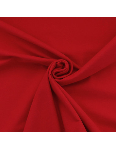 Tissu flanelle - Rouge
