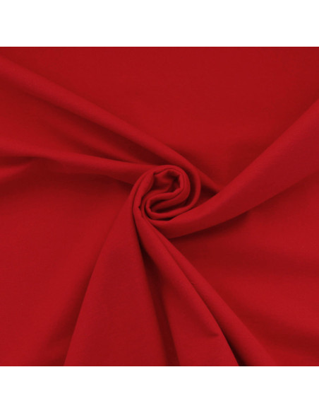 Tissu flanelle - Rouge