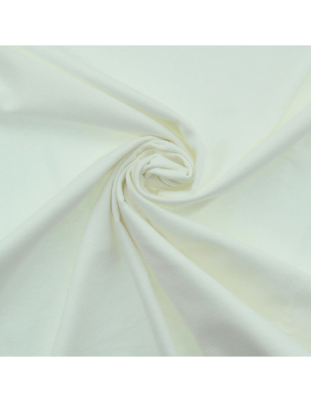 Tissu flanelle - Blanc naturel