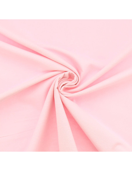 Tissu flanelle - Rose layette
