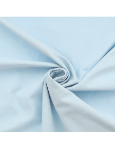 Tissu flanelle - Bleu layette