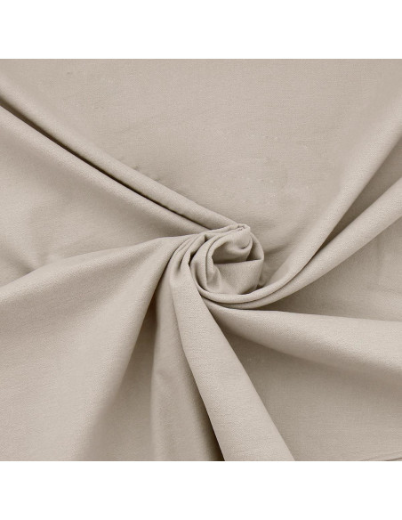Tissu flanelle - Gris clair