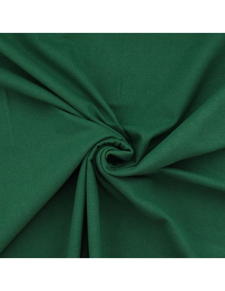 Tissu flanelle - Vert foncé