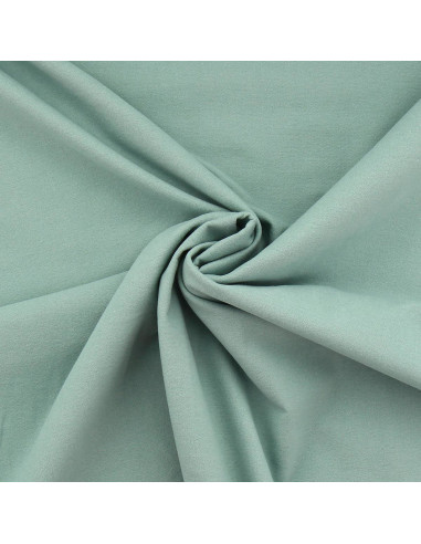 Tissu flanelle - Vert de gris