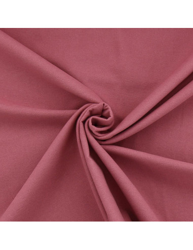 Tissu flanelle - Bois de rose