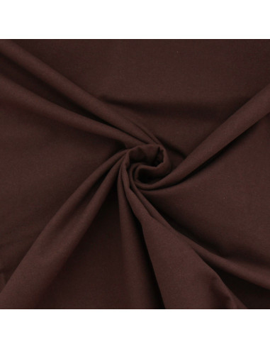 Tissu flanelle - Marron