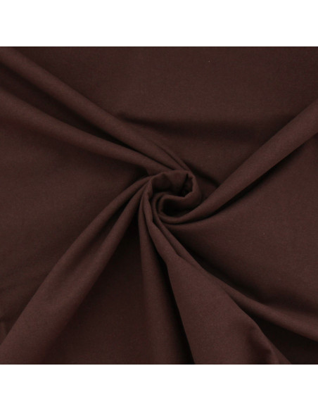 Tissu flanelle - Marron