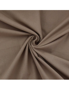 Tissu flanelle - Taupe