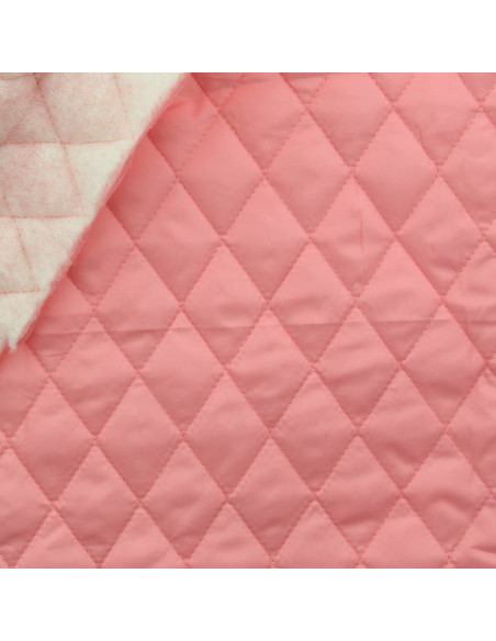 Doublure matelassée - Rose