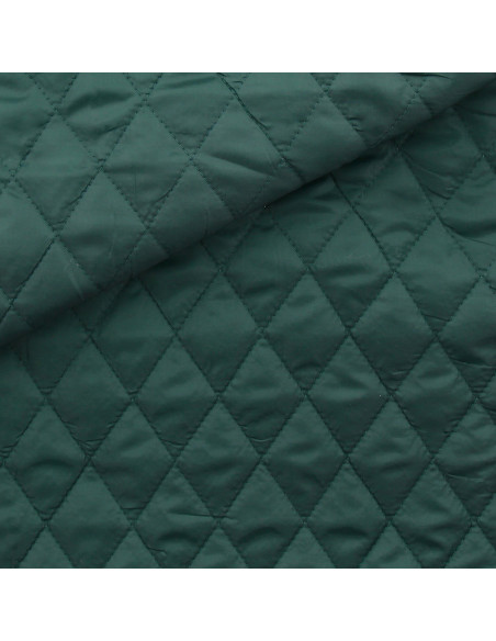 Doublure matelassée - Vert foncé