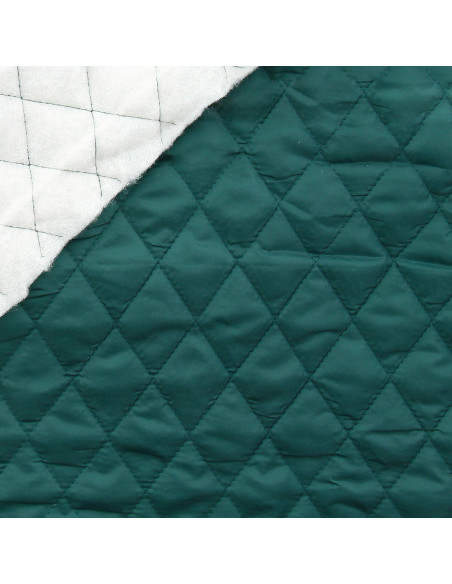 Doublure matelassée - Vert foncé