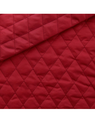 Doublure matelassée - Rouge