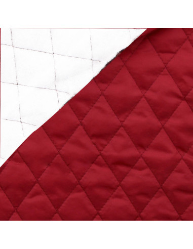 Doublure matelassée - Rouge