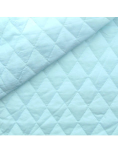 Doublure matelassée - Bleu layette