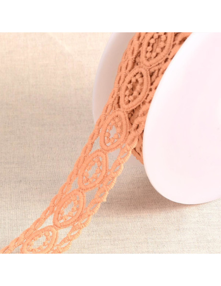 Guipure cercle - Blush