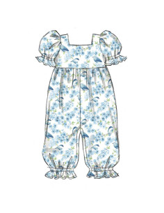Patron de barboteuse - Butterick 6950 2
