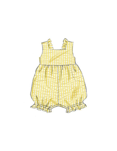Patron de barboteuse - Butterick 6950