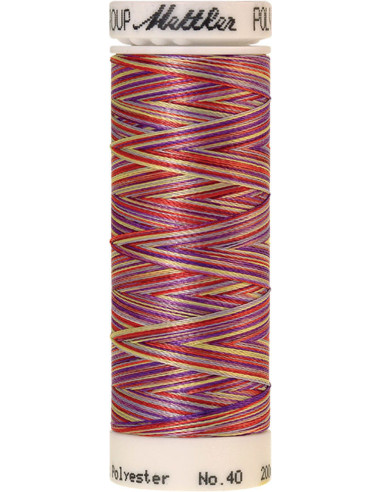 Fil à broder Poly sheen multicolor Mettler