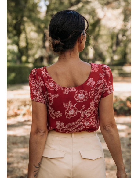 Patron de blouse Cicadella - Maison Fauve