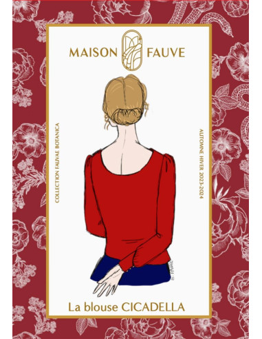 Patron de blouse Cicadella - Maison Fauve