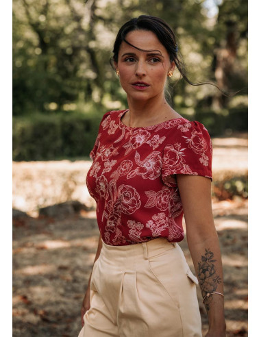 Patron de blouse Cicadella - Maison Fauve