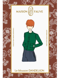 Patron de blouson Dandelion - Maison Fauve 2