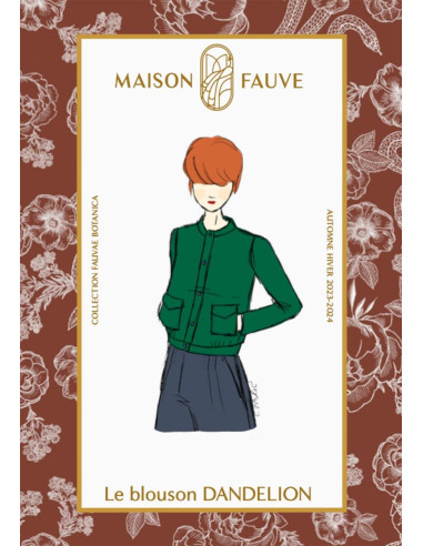 Patron de blouson Dandelion - Maison Fauve