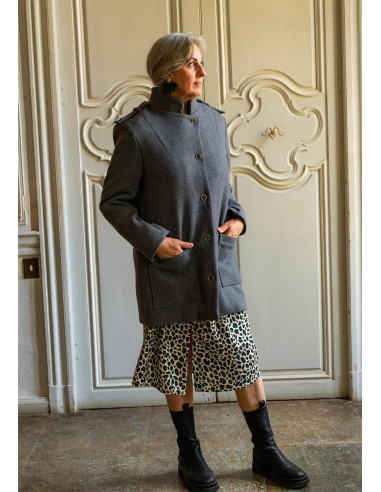 Patron de manteau Tigris - Maison Fauve
