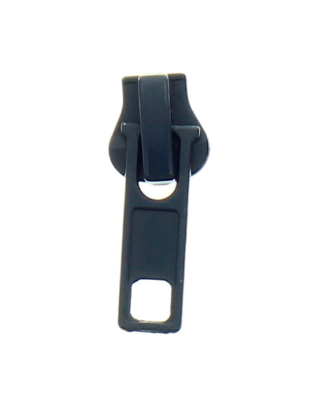 Curseur pour fermeture synthétique 6 mm - Bleu marine