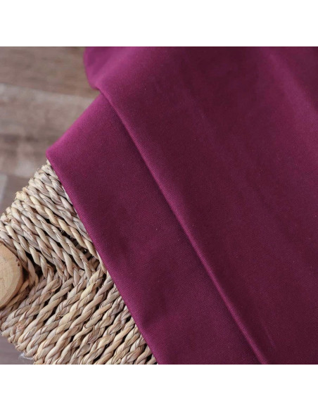 Tissu gabardine Violet - Lise Tailor