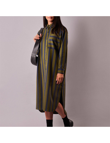 Patron LA robe chemise - Atelier Brunette