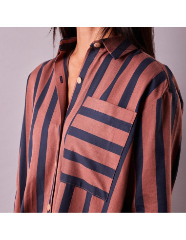 Patron LA robe chemise - Atelier Brunette