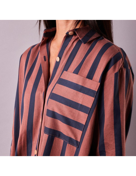 Patron LA robe chemise - Atelier Brunette