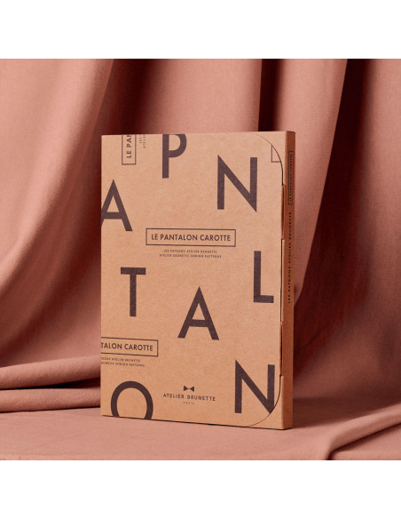 Patron LE pantalon carotte - Atelier Brunette