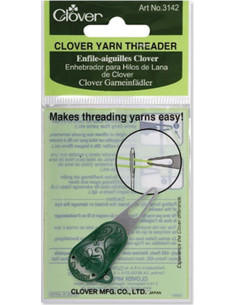 Enfile-aiguilles pour fils à tricoter Clover