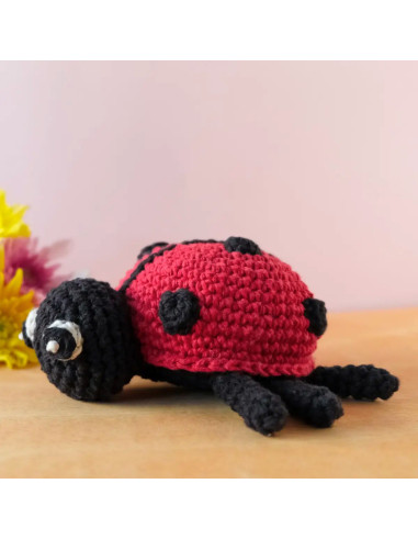 Kit crochet - Daisy la coccinelle