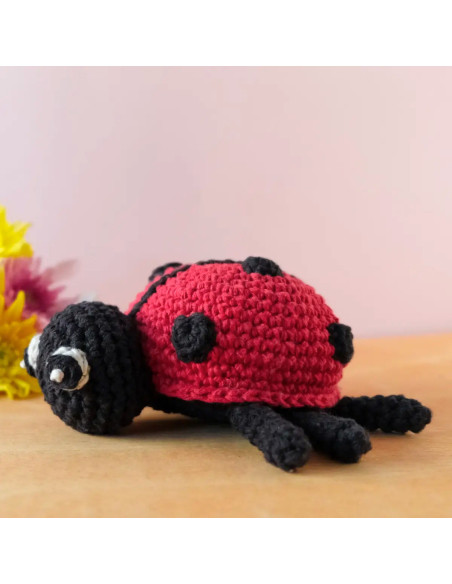 Kit crochet - Daisy la coccinelle